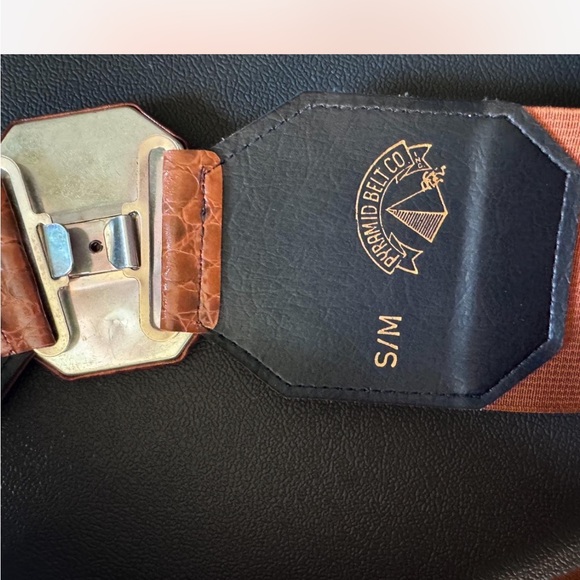 Vintage Pyramid Belt Co High Waist with Elastic - Picture 3 of 3